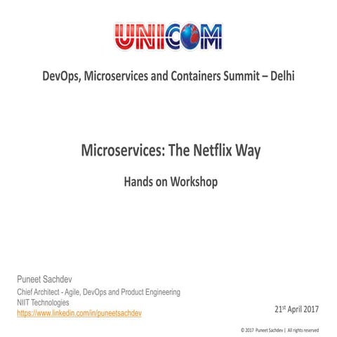 Microservices: The Netflix Way