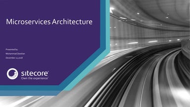 Microservices architecture