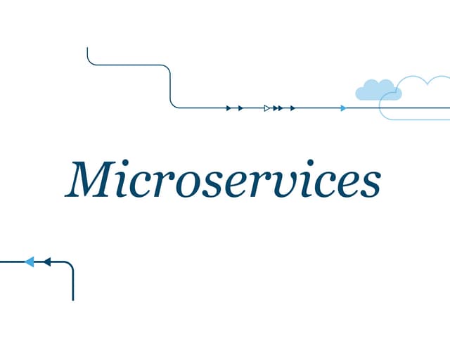 Microservices architecture examples