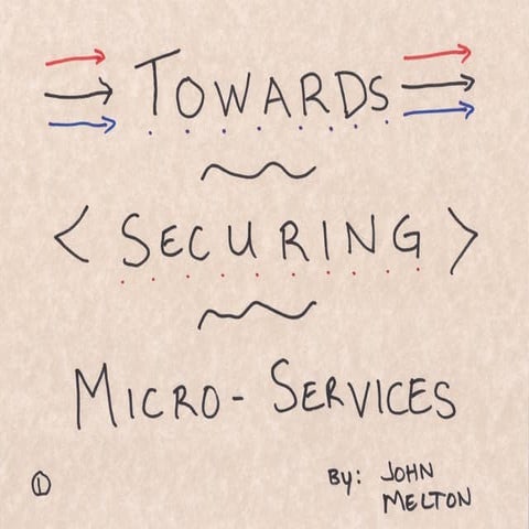 Towards Securing Micro-Services