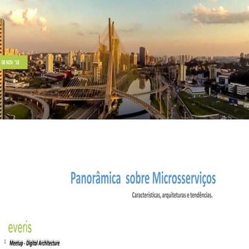 Panorâmica sobre Microsserviços