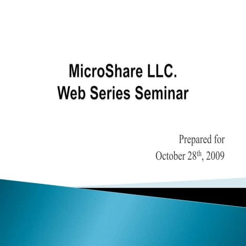 Micro Share Web Seminar