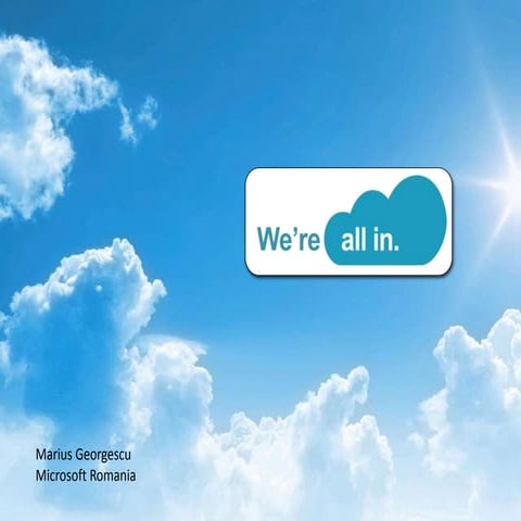 Microsoft Cloud Computing