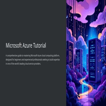 Azure Cloud PPT | PPTX