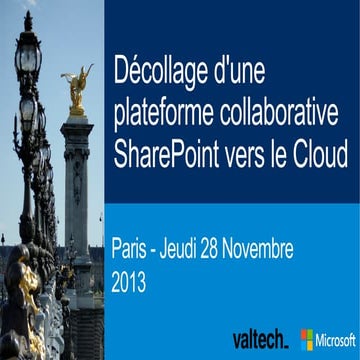 Microsoft - Le Cloud OS et présentation de Windows Azure