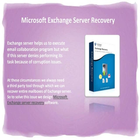 Microsoft exchange-server-recovery