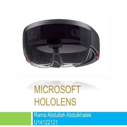 Microsoft hololens