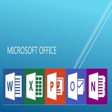 Microsoft office | PPTX