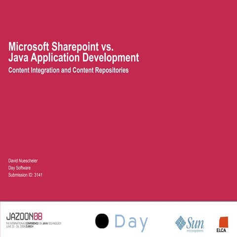 Microsoft Sharepoint and Java Application Development | PDF