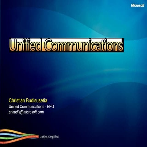 Microsoft Unified Communications