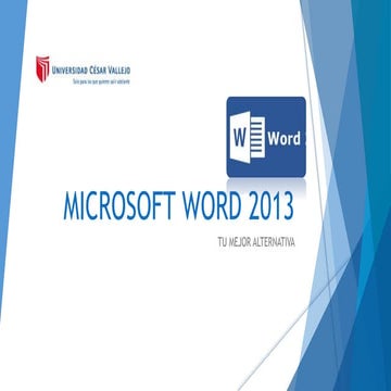 Microsoft word 2013 | PPTX
