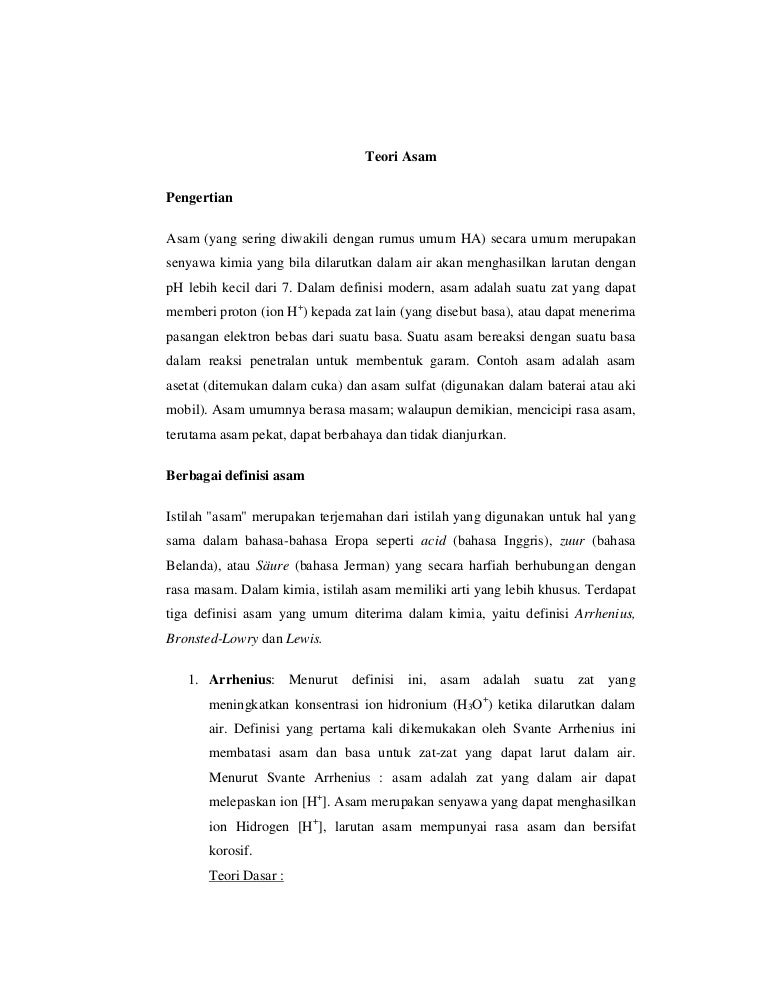 Microsoft Word Teori Asam Basa Garam