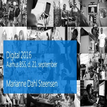 Marianne Dahl Steensen - Strategi og organisationsledelse i den digitale æra