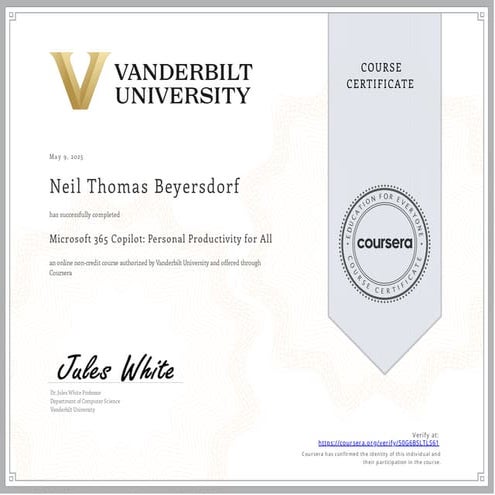 Microsoft 365 Copilot - Vanderbilt University
