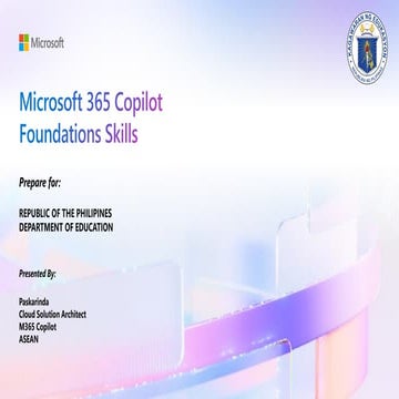 Microsoft 365 Copilot Foundations- DEPED - 06082025 (1).pdf