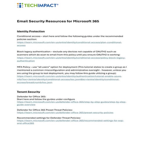 Comprehensive Email Security Strategies for Microsoft 365 Users | PDF