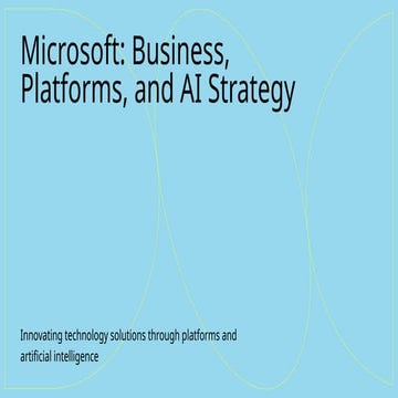Microsoft Corporation - Strategic Business Analysis.pptx