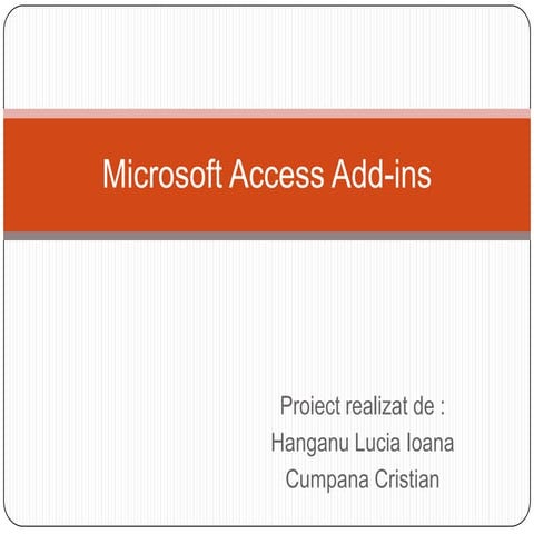 What Is Microsoft Access Add Ins? – JMLEFI