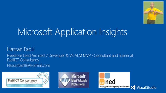 Microsoft application insights   SD...