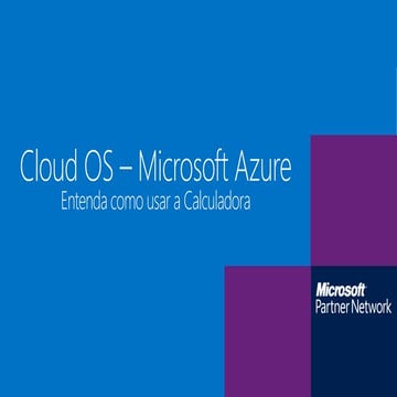 Microsoft Azure - Learn how to use the Calculador.pdf