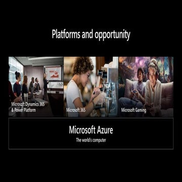 Microsoft azure - Building the worlds computer