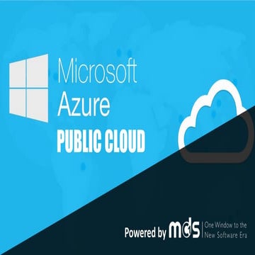 Microsoft Azure Public Cloud - MDSC1