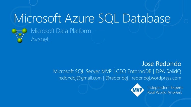 Microsoft Azure SQL Database
