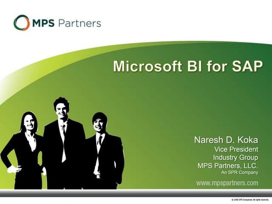 Microsoft BI for SAP