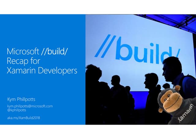 Microsoft Build recap for Xamarin developers