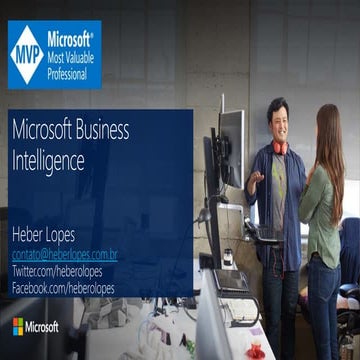 Palestra sobre Microsoft Business Intelligence para estudantes de Mogi-Guaçu ...