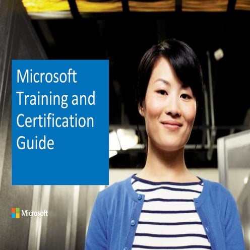 Microsoft Certification And Learning Resources