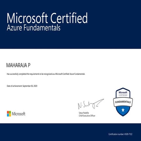 Microsoft Certified: Azure Fundamentals | PDF
