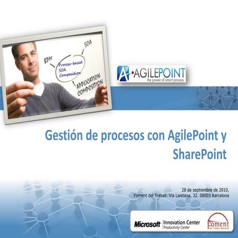 Gestión de pryectos con AgilePoint y Sharepoint