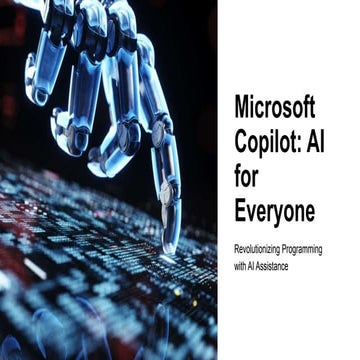 Microsoft Copilot AI for Everyone - created by AI