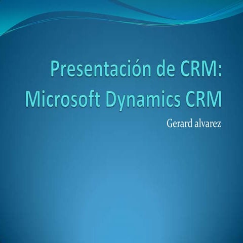 Microsoft crm