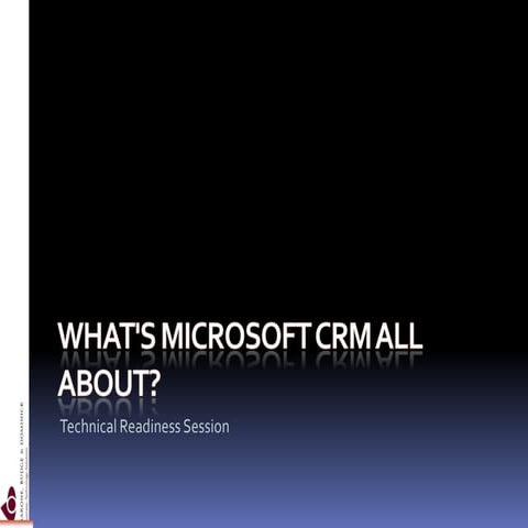 Microsoft CRM