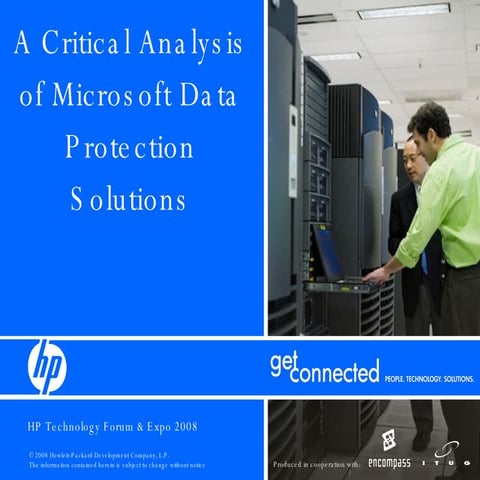 Microsoft (Data Protection Solutions)
