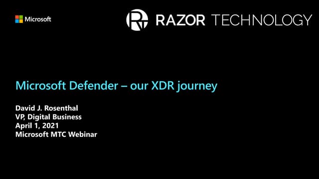 Microsoft Defender and Azure Sentinel