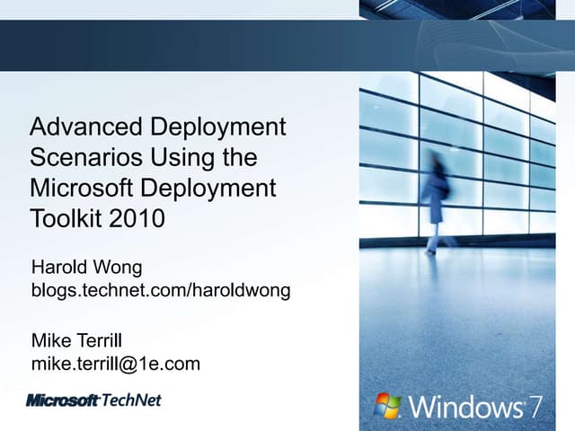 Microsoft deployment toolkit 2010 f...