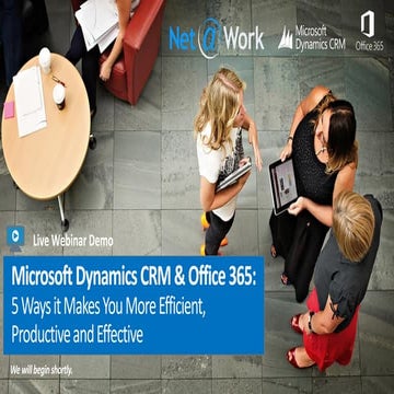 Microsoft Dynamics CRM & Office 365