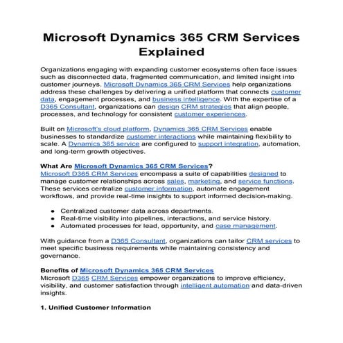 Microsoft Dynamics 365 CRM Services Explained.pdf