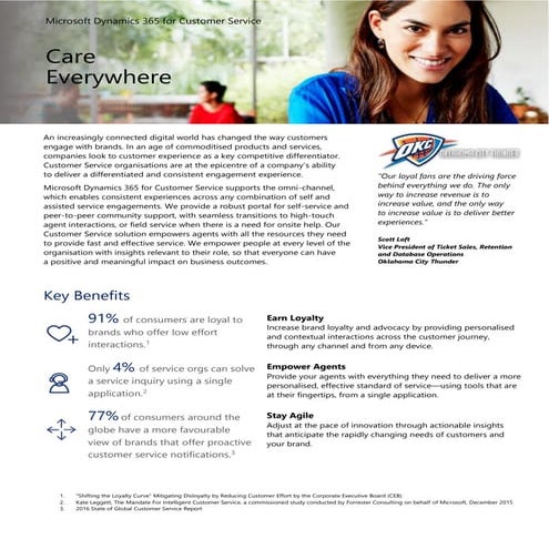 Microsoft Dynamics 365 for Customer Service