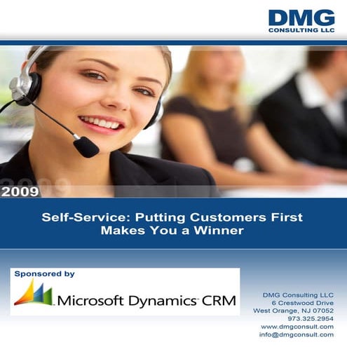 Microsoft Dynamics CRM - Self Service Whitepaper