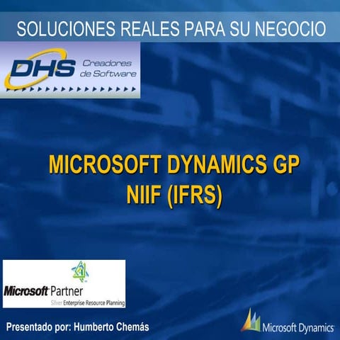 Microsoft Dynamics GP  - NIIF Rev1