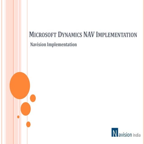 Microsoft Dynamic NAV Implementation