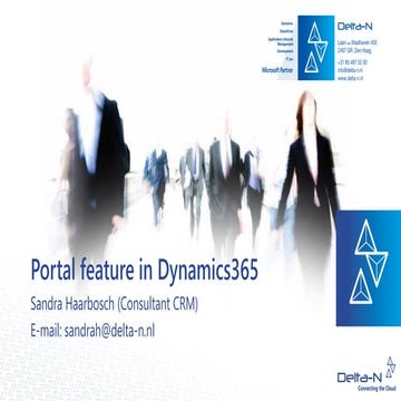Microsoft Dynamics CRM Portalen