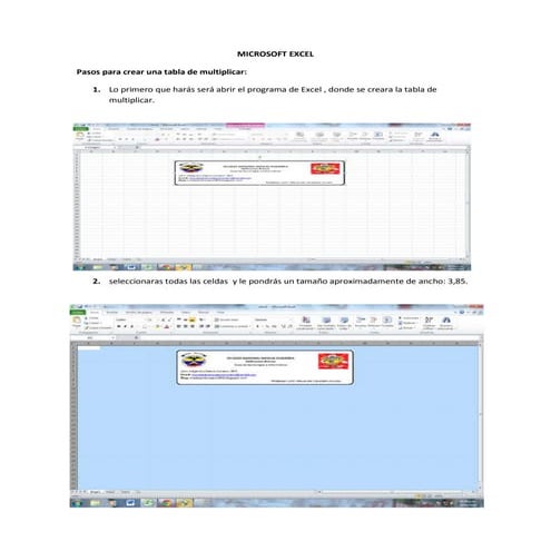 Microsoft excel