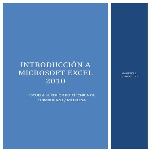 Microsoft excel   introduccion