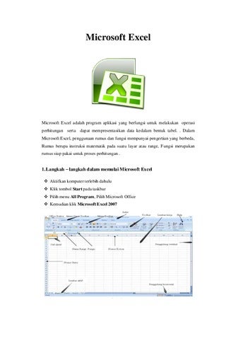 Modul Microsoft Excel 2007