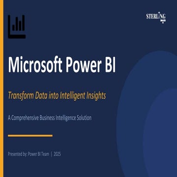 Microsoft Power BI Training – Master Data Analytics Fast | PDF